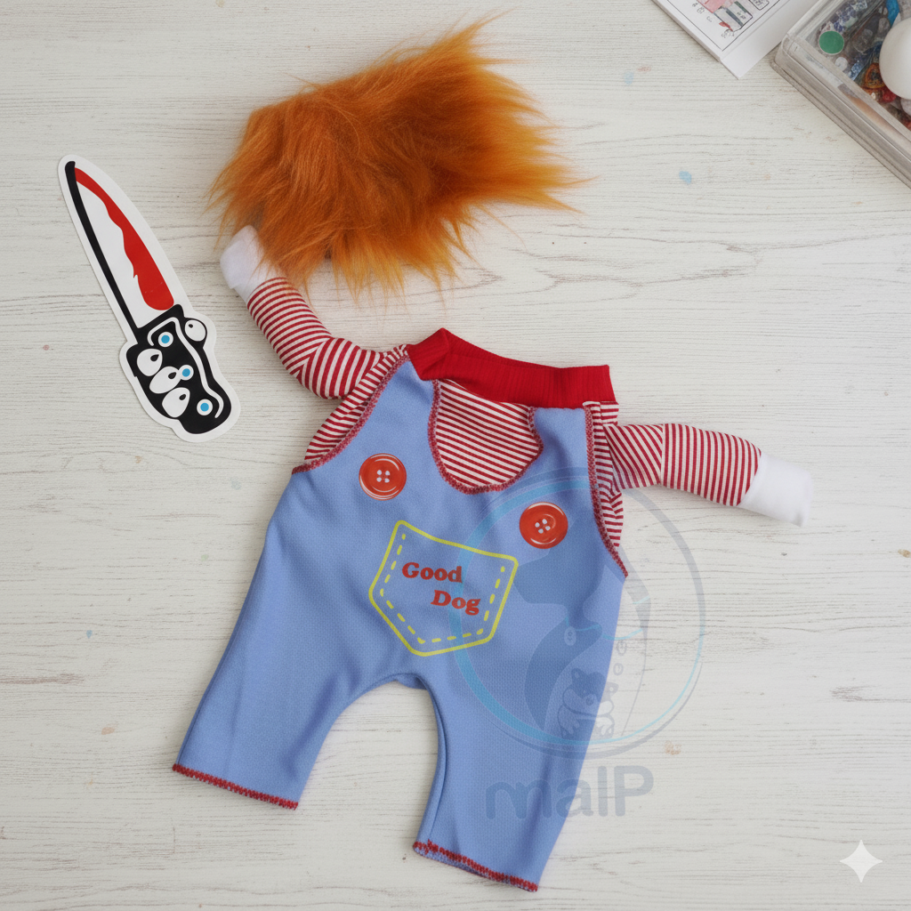 DISFRAZ PARA MASCOTA PERRO O GATO DE CHUCKY