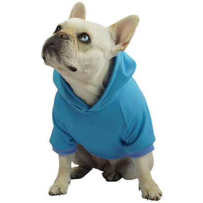  Buzo anime Pokémon Ash para perros y gatos en algodón 
perchado azul vista frontal - Animal Power Colombia
5